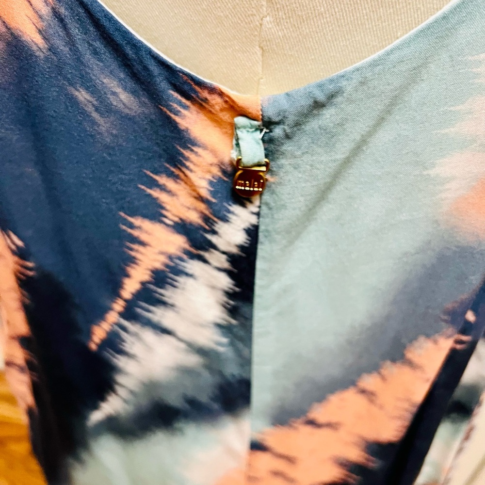 Anthropology Malai Tie-Dye Cover-Up Midi Dress- Size Large - Picture 10 of 12